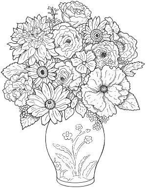 Adult Vase of Flowers